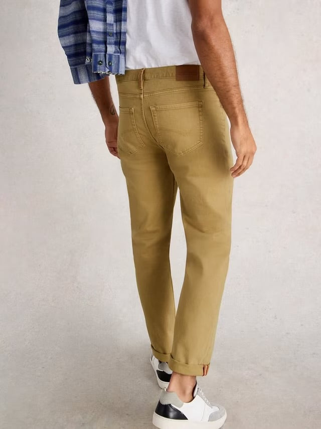 White Stuff Mens Eastwood Jeans 444186 Natural Clothing 30R / Natural,32R / Natural,34R / Natural,36R / Natural,38R / Natural