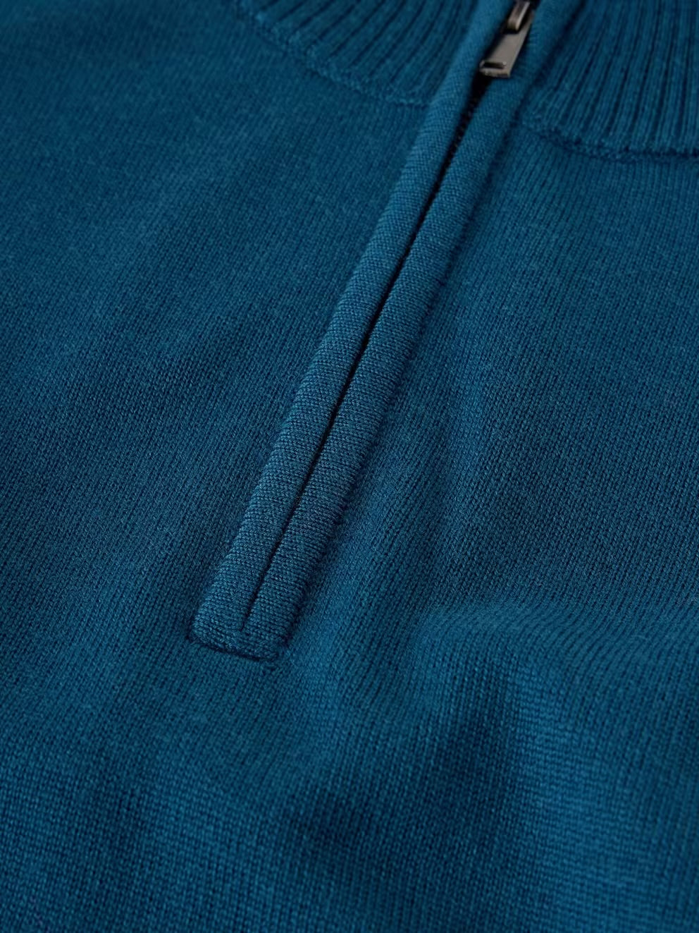 White Stuff Mens Conway Merino Sweater 447582 Dark Teal
