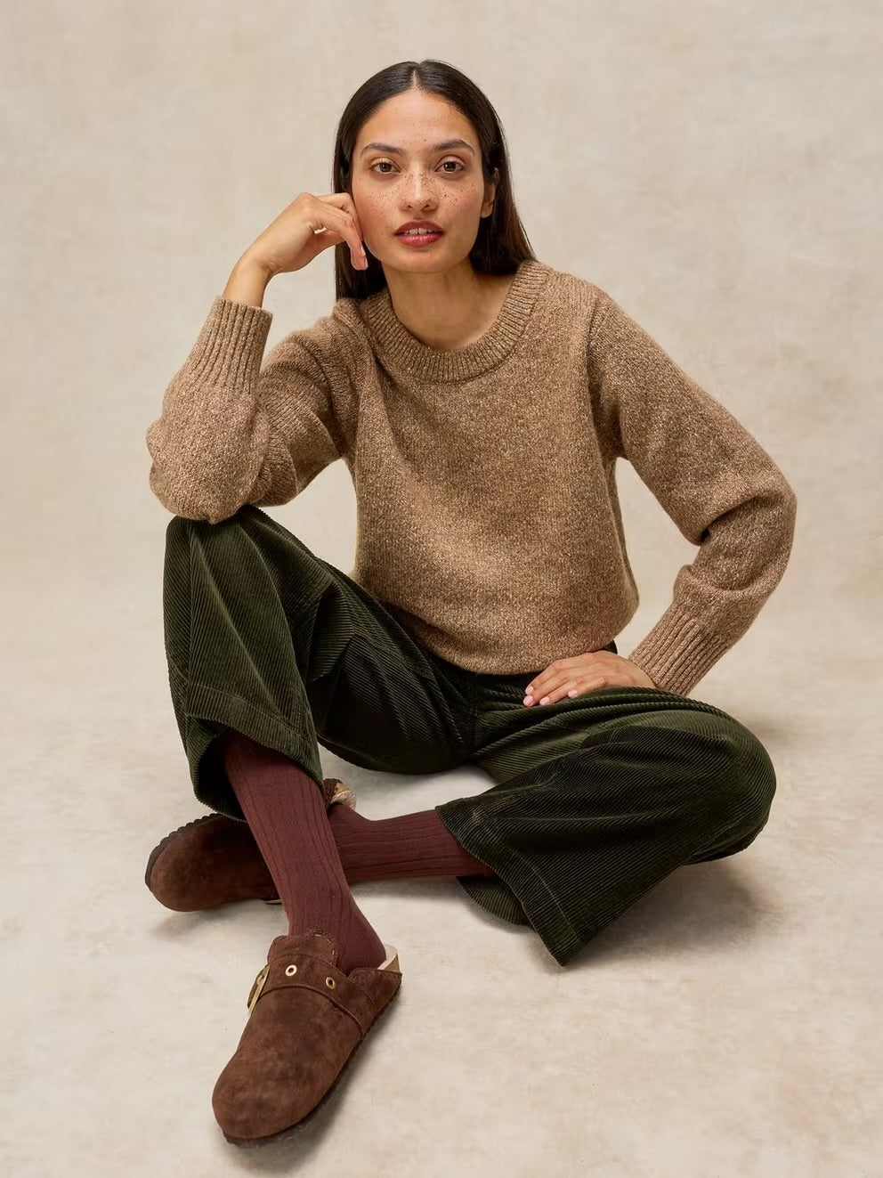 White Stuff Womens Tia Wide Leg Crop Cords Short Fit 444239 Khaki Clothing UK10 SHORT / Khaki,UK12 SHORT / Khaki,UK14 SHORT / Khaki,UK16 SHORT / Khaki