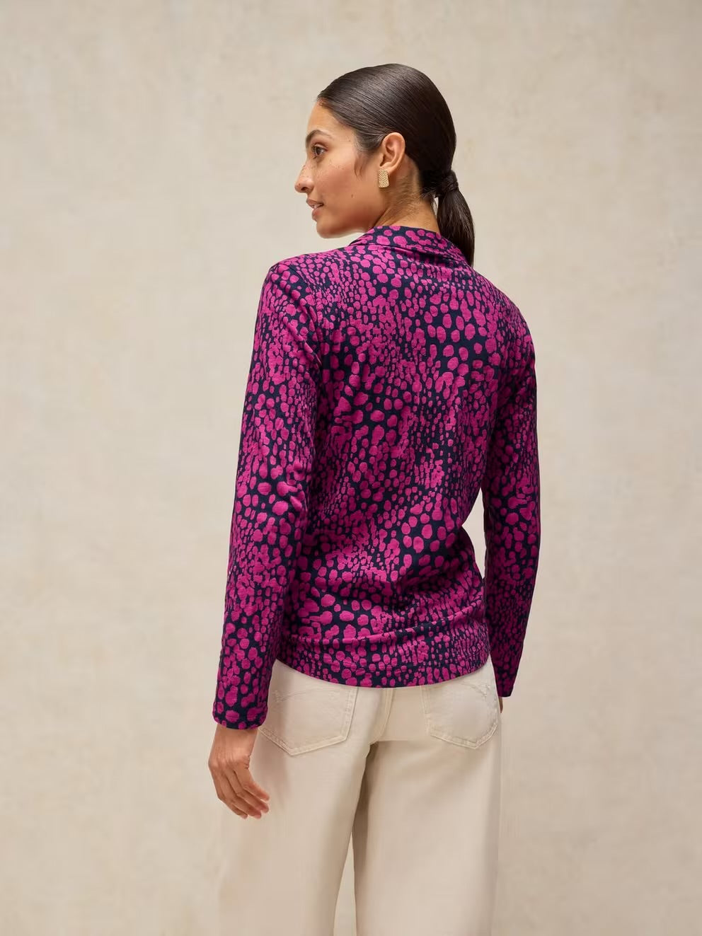 White Stuff Womens Annie Shirt 447354 Magenta Clothing UK8 / Magenta,UK10 / Magenta,UK12 / Magenta,UK14 / Magenta,UK16 / Magenta,UK18 / Magenta