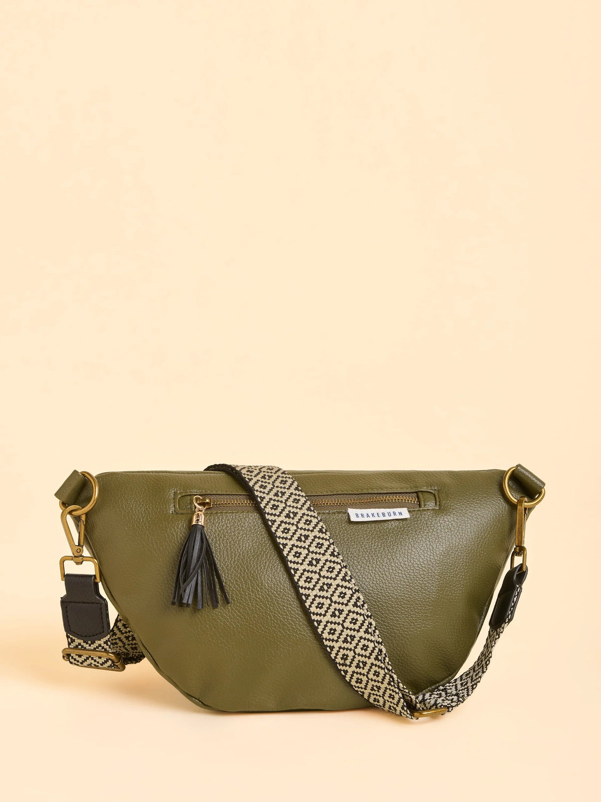 Brakeburn Womens Sierra Sling Bag Khaki Accessories ONE SIZE / Khaki