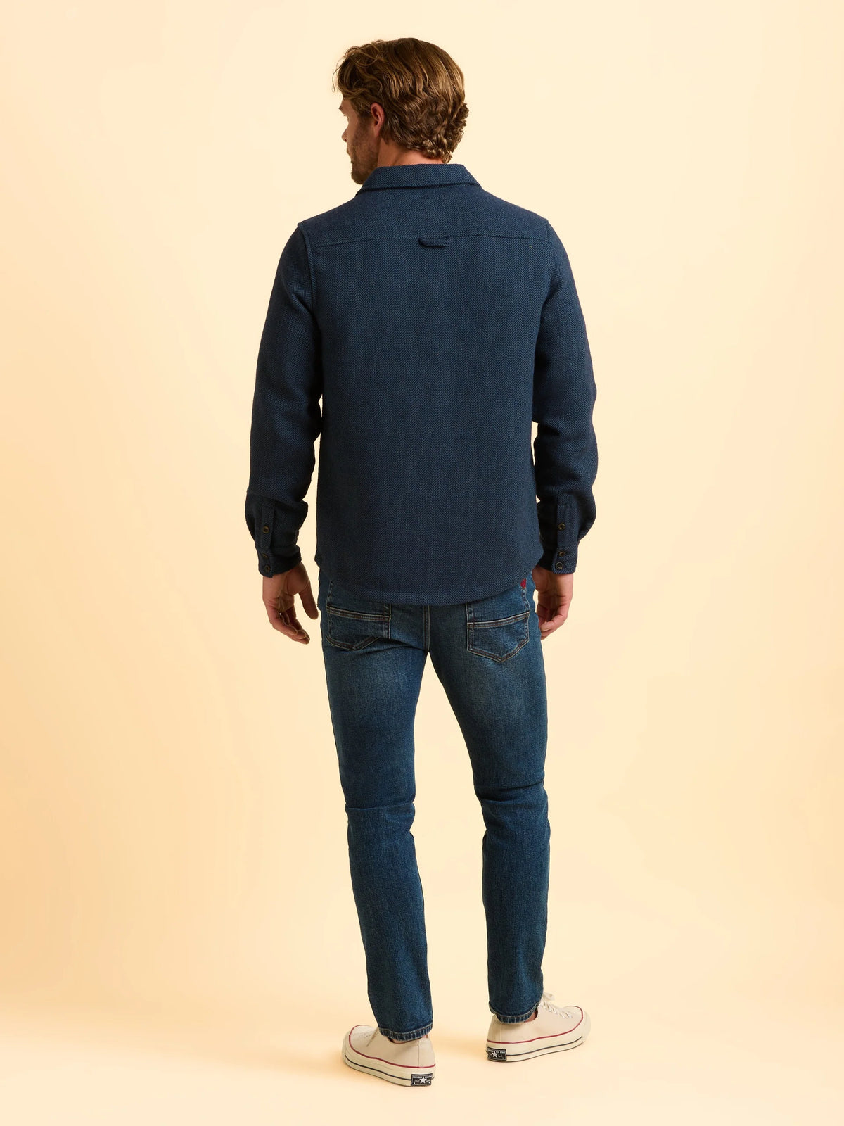 Brakeburn Mens Calthorpe Shirt Blue Clothing S / Blue,M / Blue,L / Blue,XL / Blue,XXL / Blue