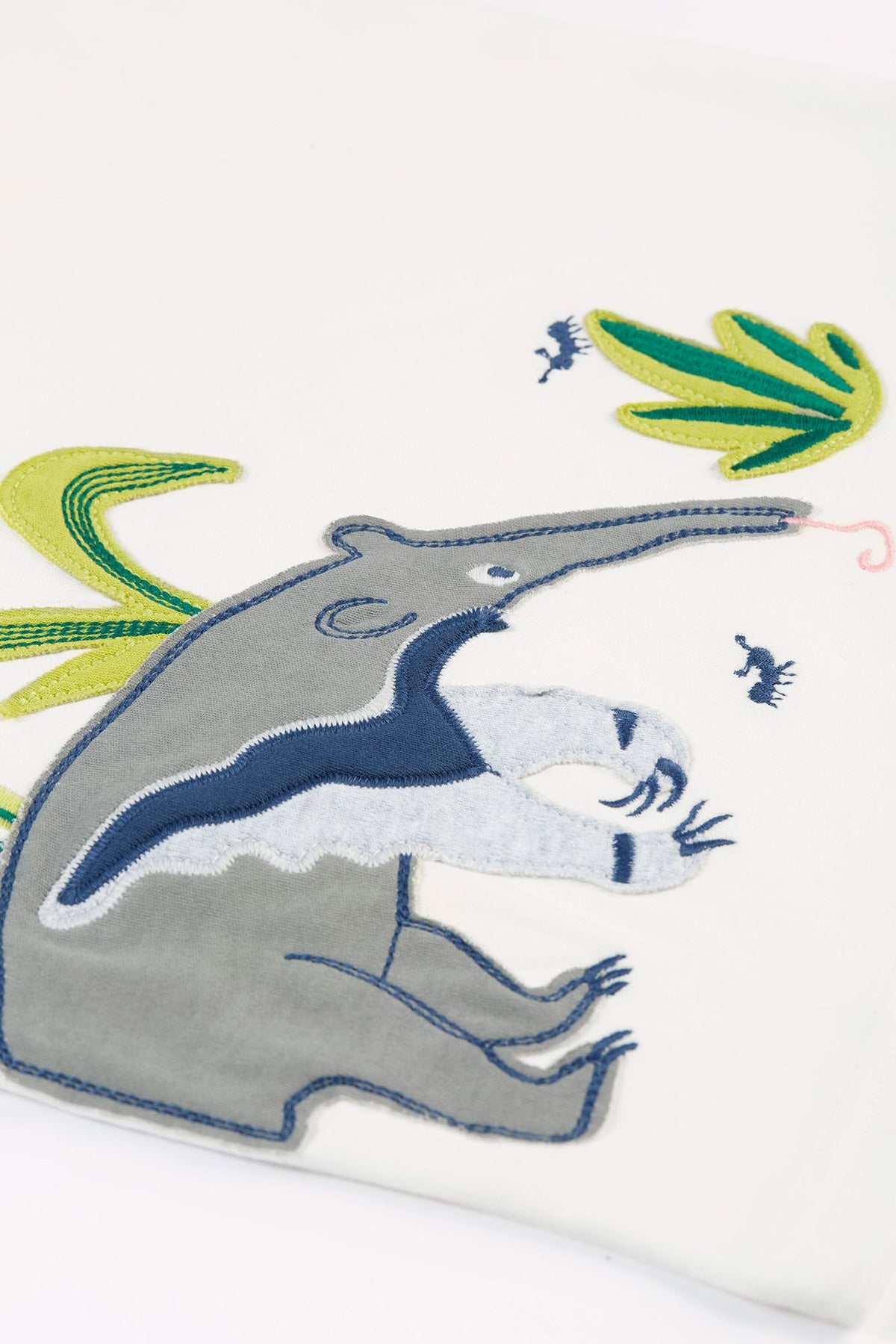 Frugi Alfie Raglan Top Anteater Clothing 2-3YRS / Navy,3-4YRS / Navy,4-5YRS / Navy,5-6YRS / Navy,6-7YRS / Navy,7-8YRS / Navy,8-9YRS / Navy
