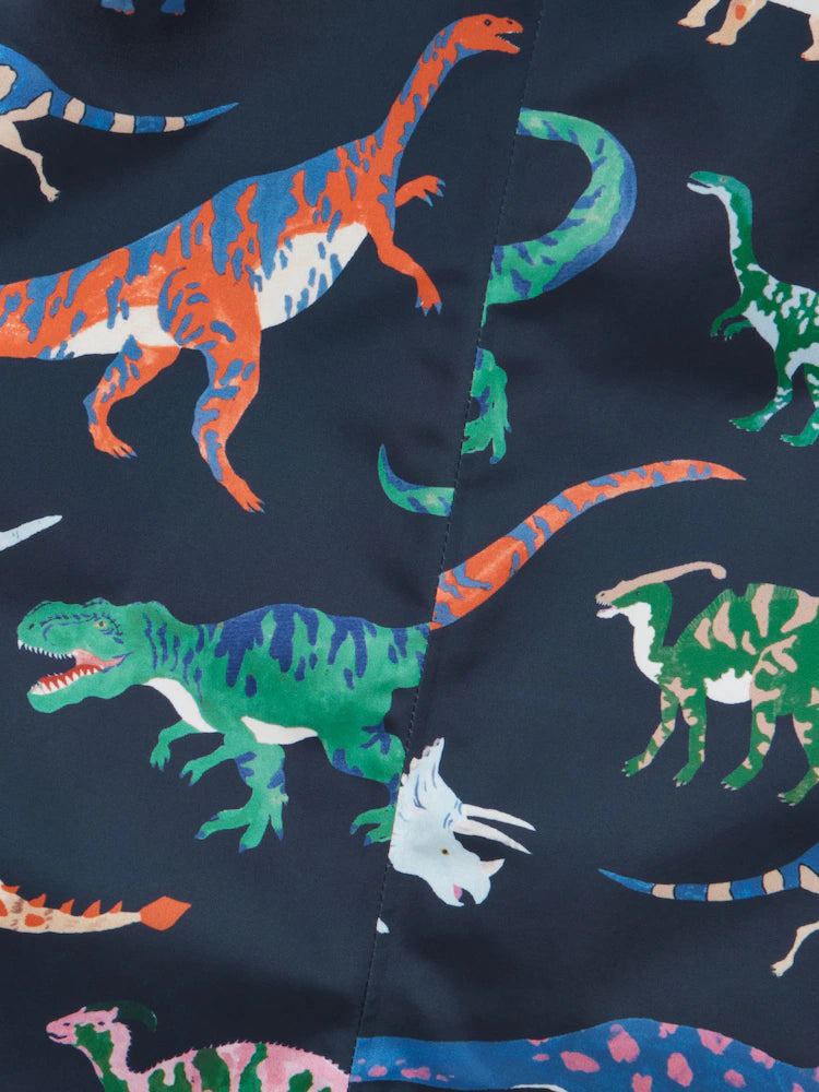 Joules Boys Raindrop Navy Dino Puddlesuit Clothing 1YRS / Navy,2YRS / Navy,3YRS / Navy,4YRS / Navy