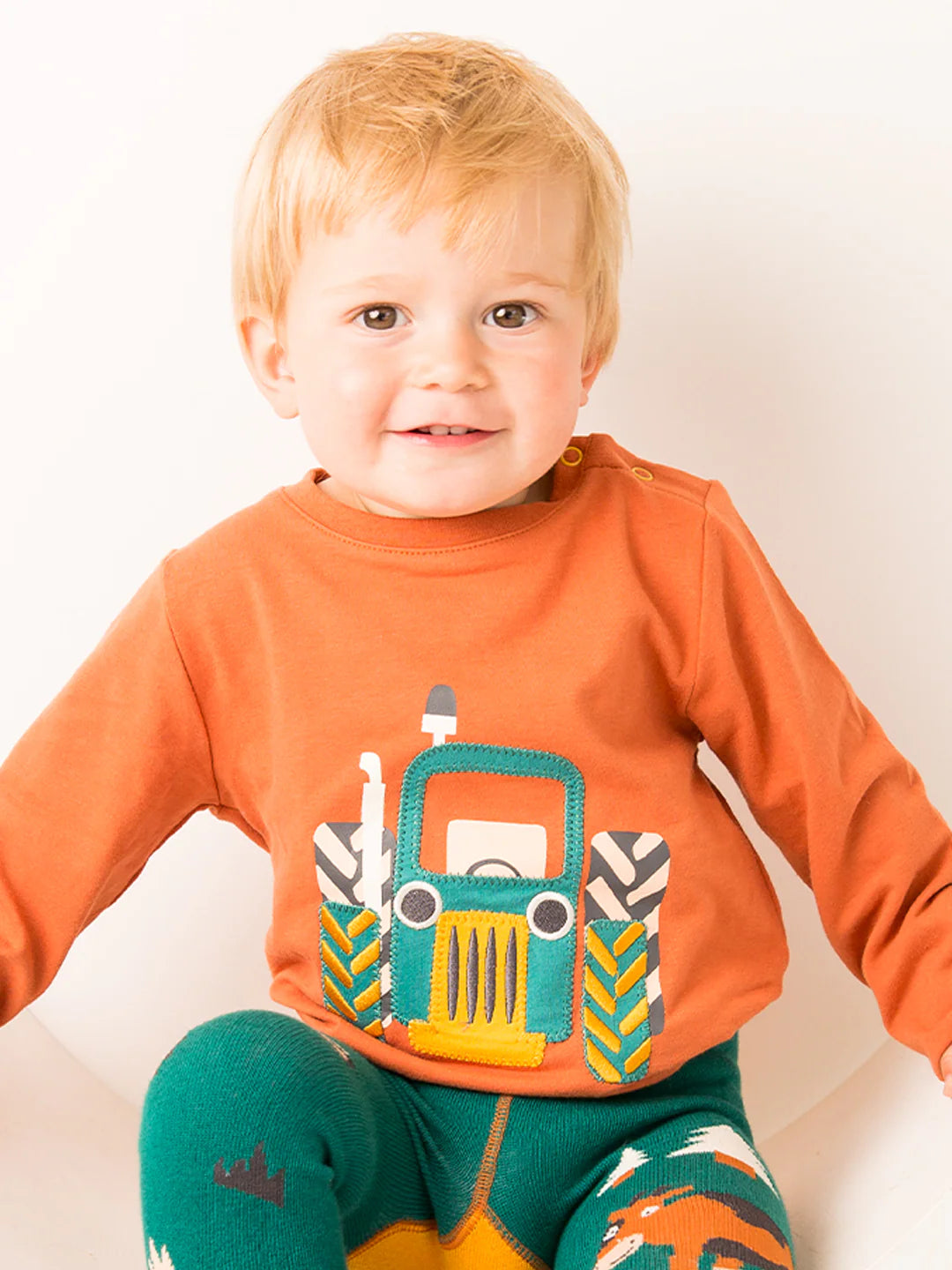 Blade &amp; Rose Rustic Farmyard Infant T-Shirt Clothing 0-6M / Pumpkin,6-12M / Pumpkin,12-24M / Pumpkin