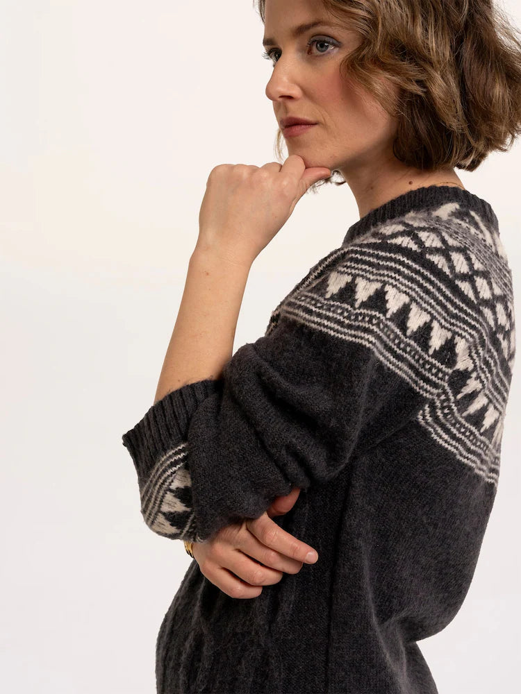 Brakeburn Womens Frida Fairisle Sweater