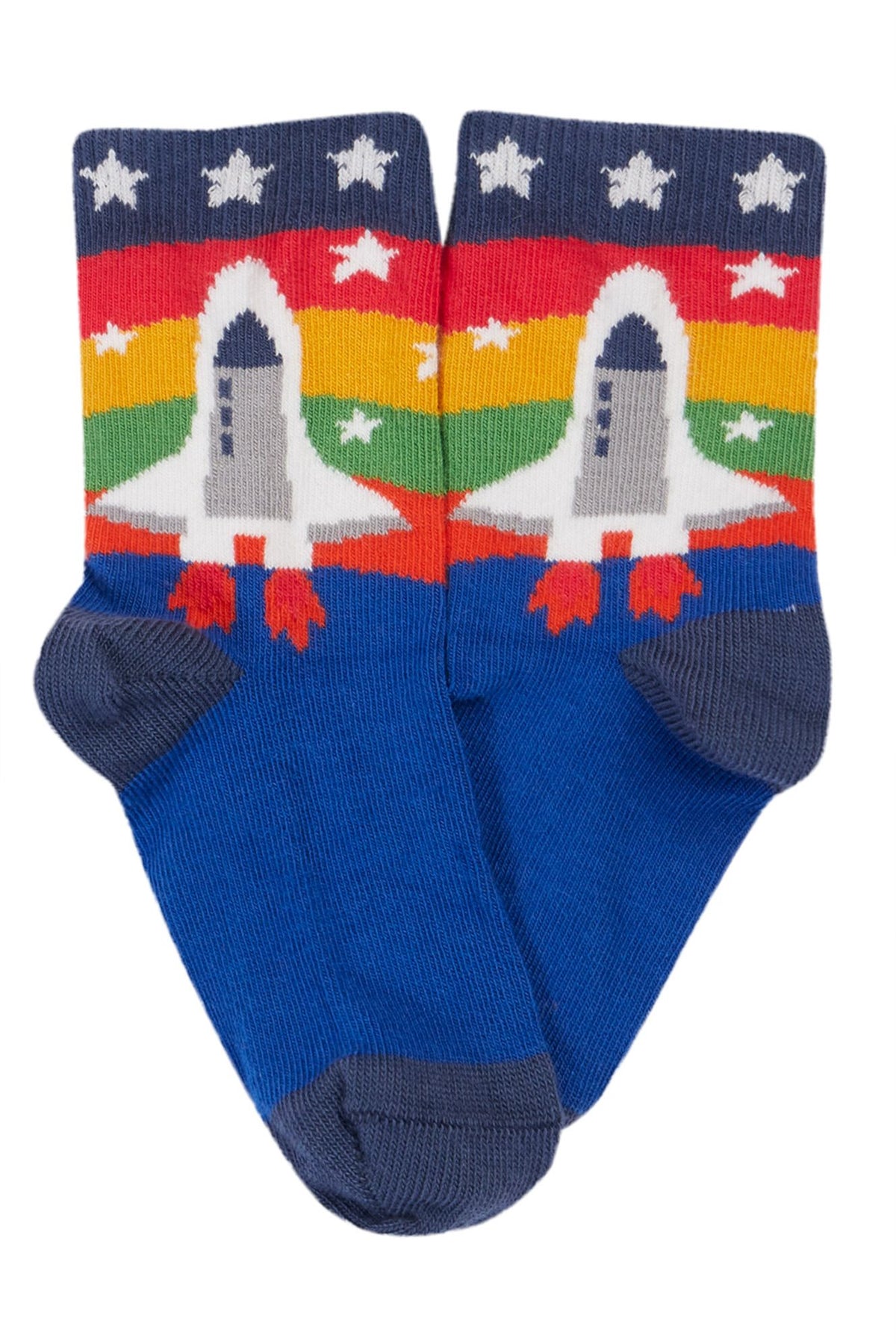 Frugi 3 Pack Socks Aw24 Space Clothing UK6-8 / Multi,UK9-12 / Multi,UK13-2 / Multi
