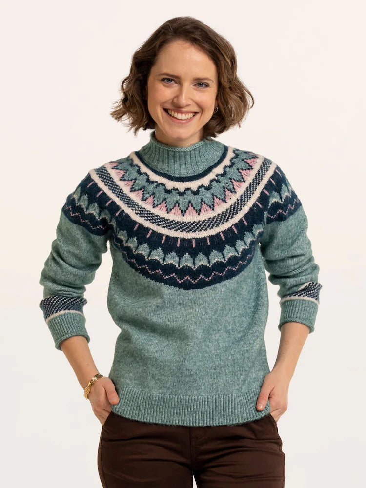 Brakeburn Womens Alma Fairisle Jumper