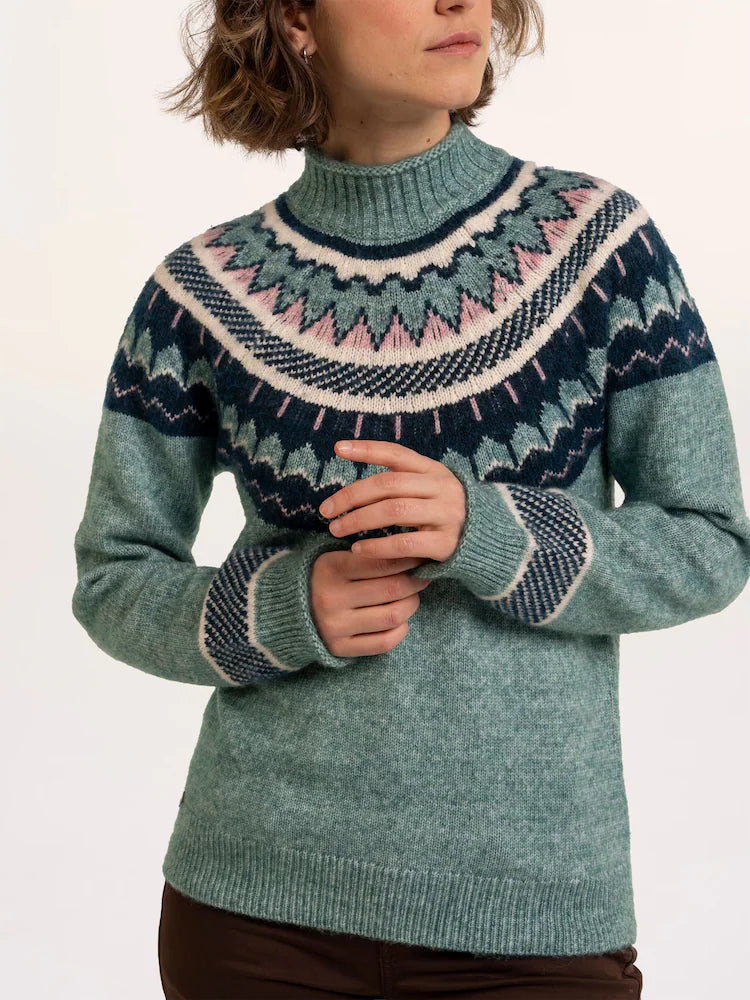 Brakeburn Womens Alma Fairisle Jumper