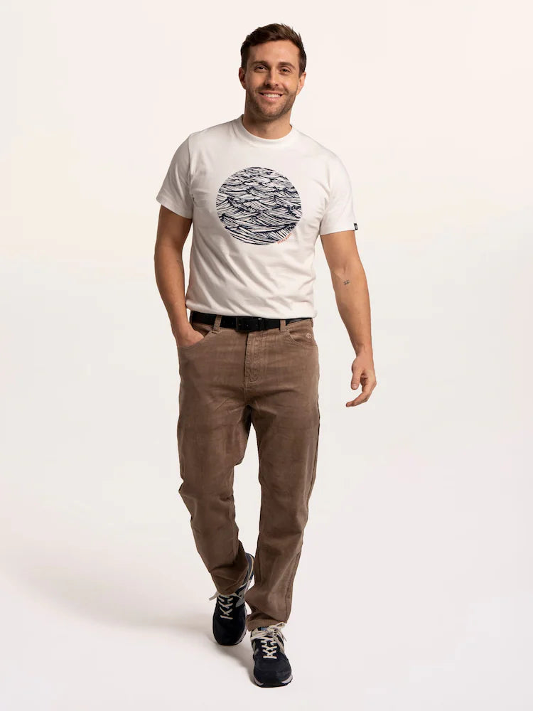 Brakeburn Mens Kilburn Stormy Seas T-Shirt