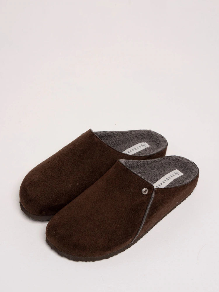 Brakeburn Mens Dorchester Slipper Brown