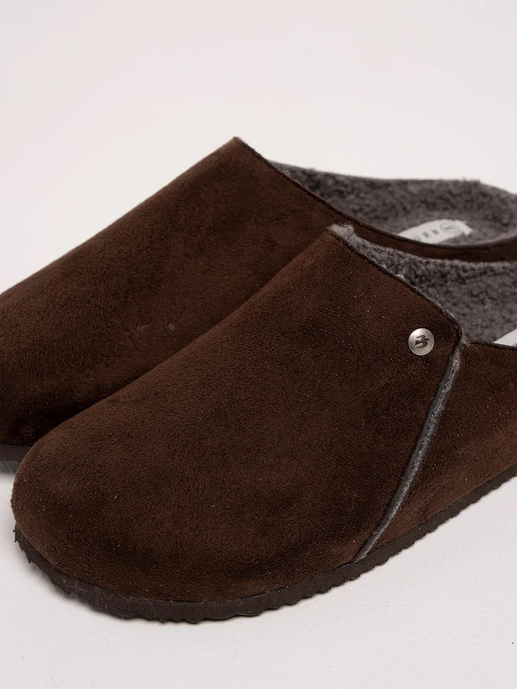 Brakeburn Mens Dorchester Slipper Brown