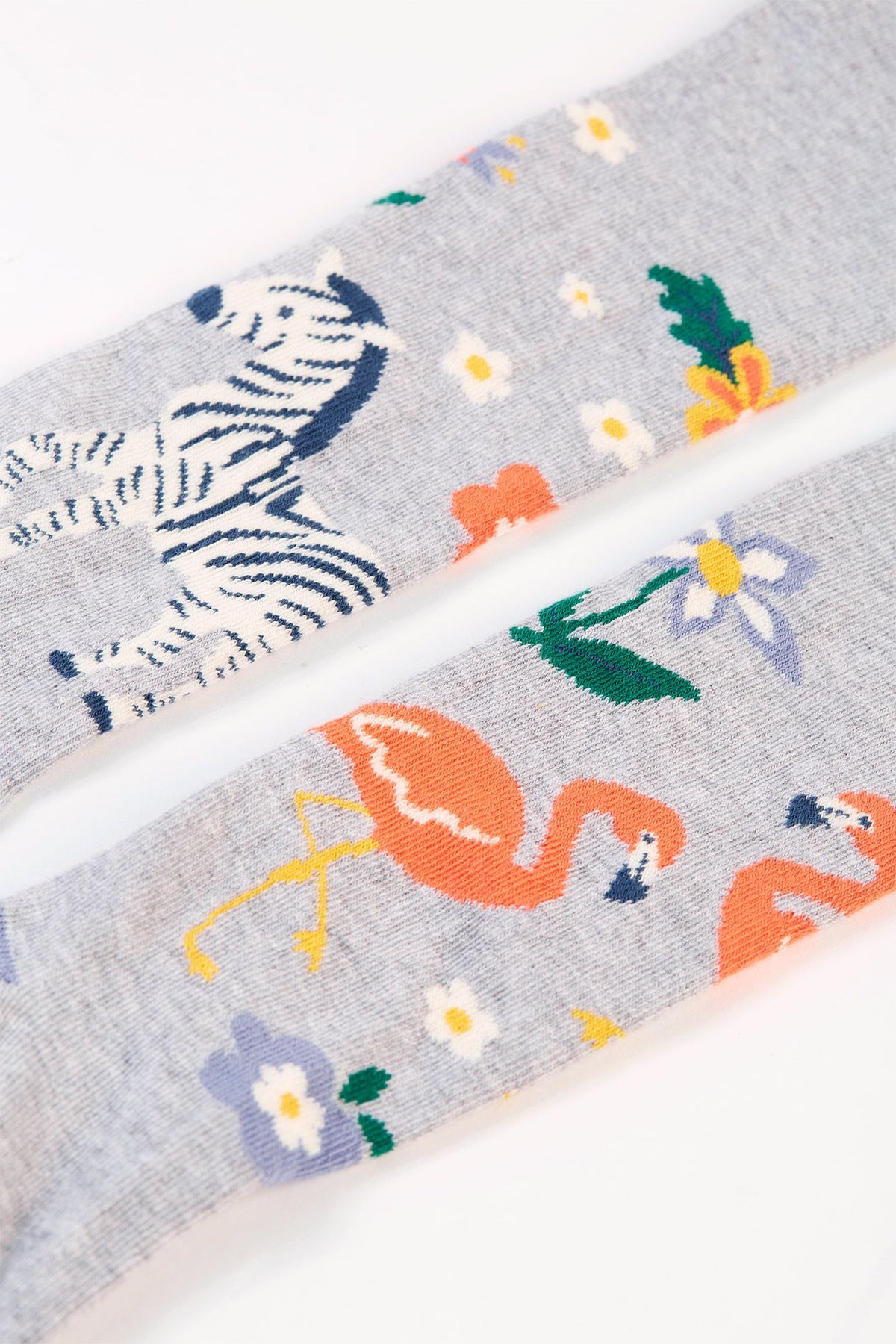 Frugi Norah Infant Tights Grey Zebra Clothing 0-6M / Grey,6-12M / Grey,1-2YRS / Grey,2-4YRS / Grey