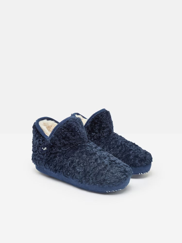 Joules Kids Cabin Slippers Navy Footwear UK 8-9 / Navy,UK 10-11 / Navy,UK 12-13 / Navy,UK 1-2 / Navy,UK 3-4 / Navy