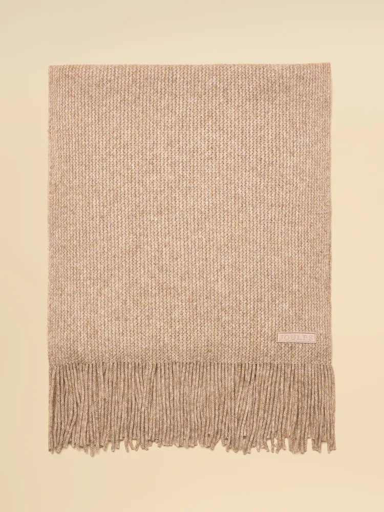 Joules Womens Rosa Scarf At707401 Oat Clothing ONE SIZE / Oat