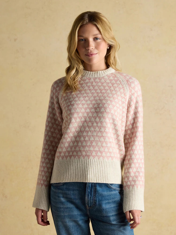 Joules Womens Addison Jumper At782904 Pink Clothing S / Pink,M / Pink,L / Pink