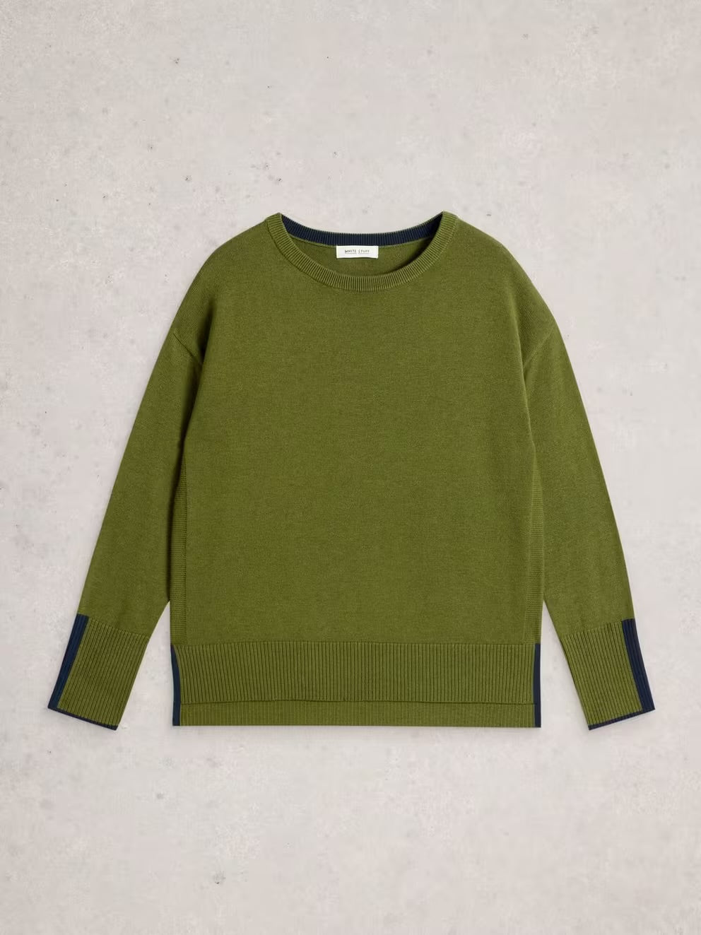 White Stuff Womens Sienna Jumper 447456 Mid Green Clothing UK8 / Green,UK10 / Green,UK12 / Green,UK14 / Green,UK16 / Green,UK18 / Green
