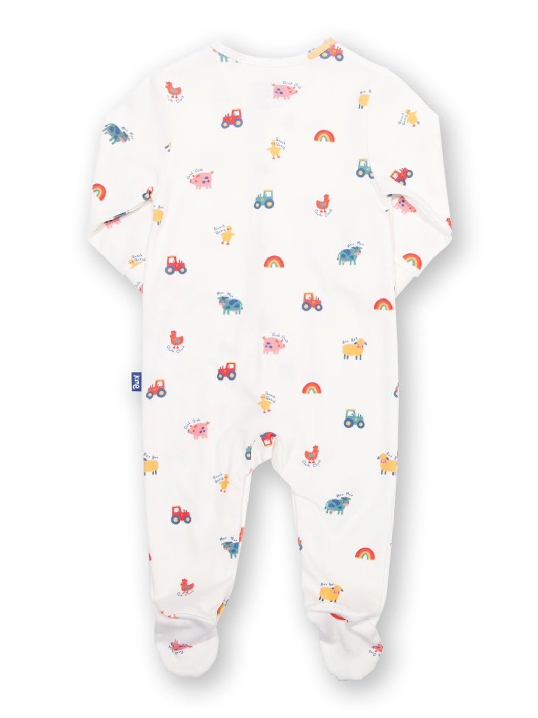 Kite Old Macdonald Sleepsuit 53-8656 Clothing NEWBORN / White,0-1M / White,0-3M / White,3-6M / White,6-9M / White