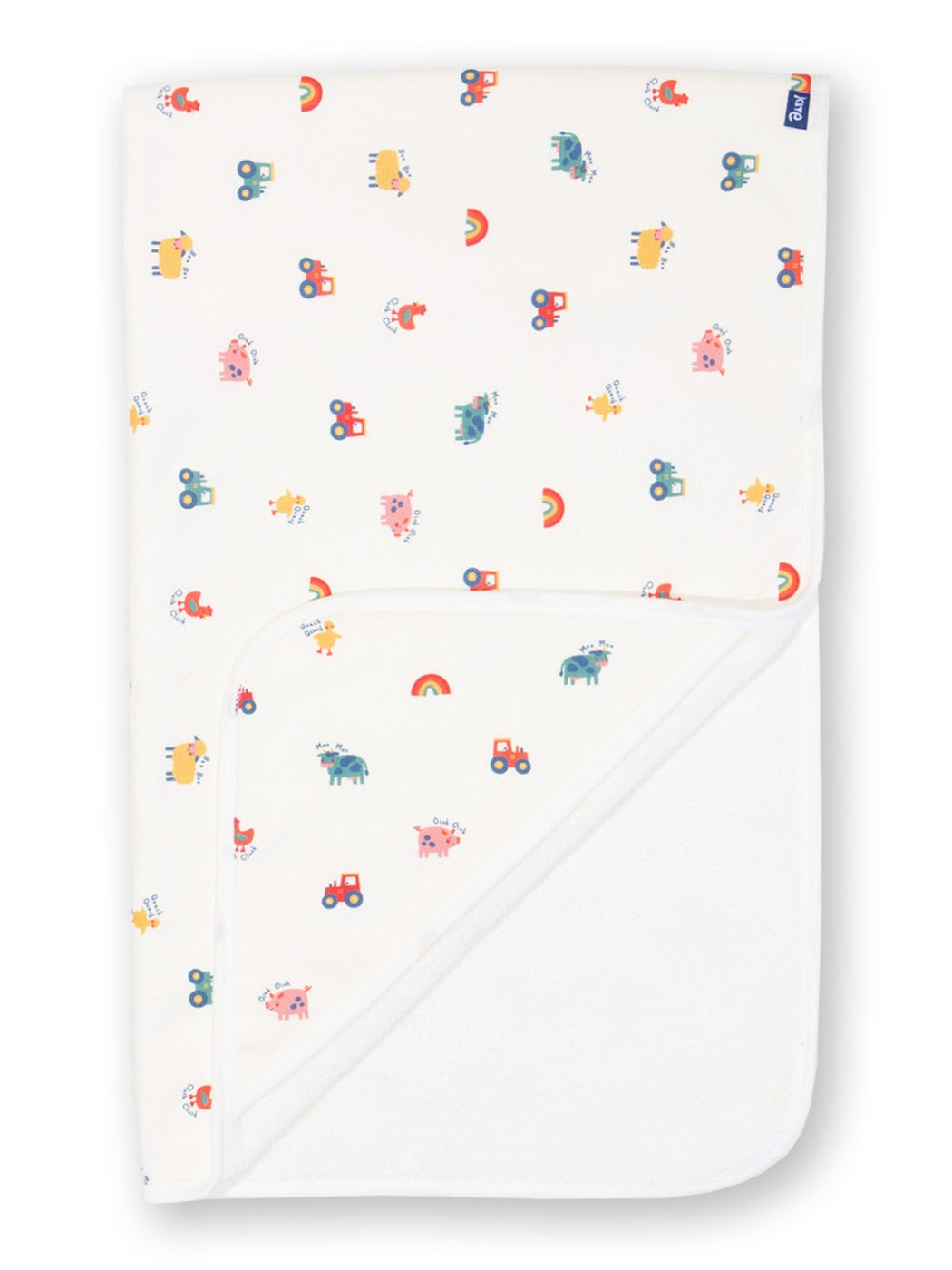 Kite Old Macdonald Cuddle Wrap 53-1205-Bua Accessories ONE SIZE / White