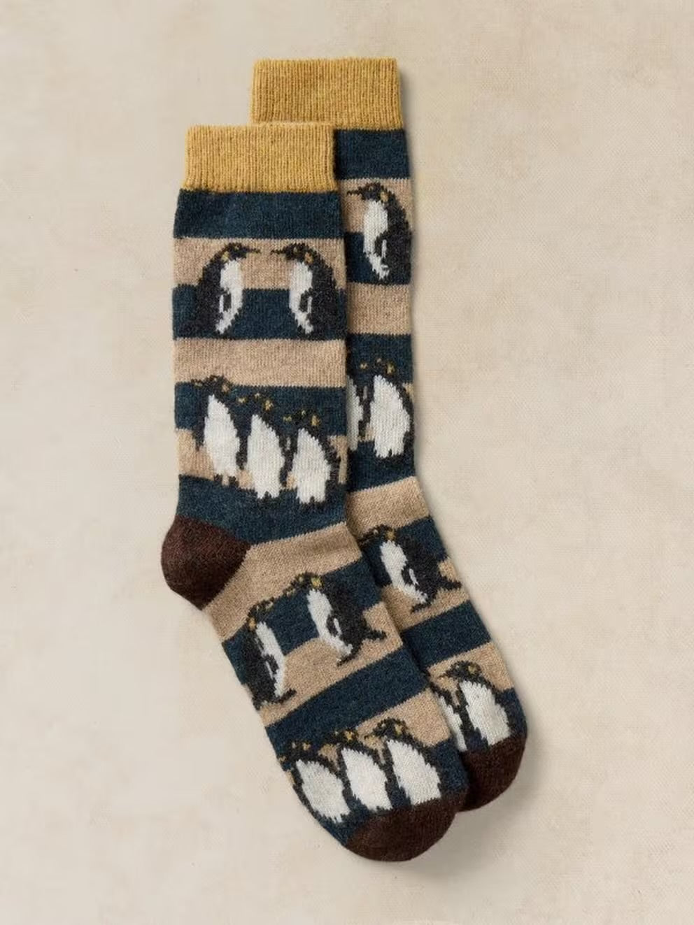 White Stuff Mens Cosy Socks In A Box 447921 Penguins Clothing ONE SIZE / Multi