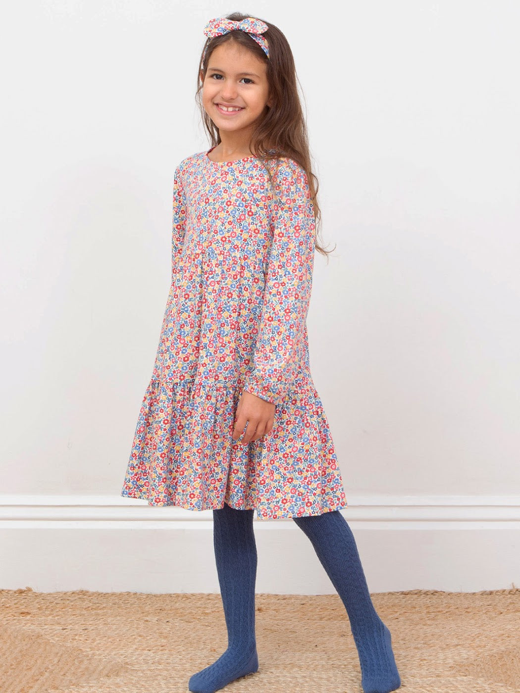 Kite Ditsy Tales Infant Dress 53-F048 Clothing 3-6M / Multi,6-9M / Multi,9-12M / Multi,12-18M / Multi,18-24M/2Y / Multi,3YRS / Multi,4YRS / Multi,5YRS / Multi,6YRS / Multi