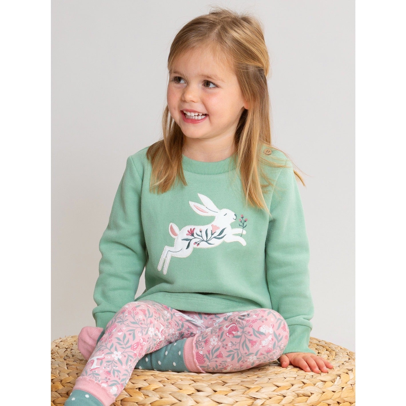 Kite Infant Girls Whispering Woods Sweatshirt 63-T510-Agf