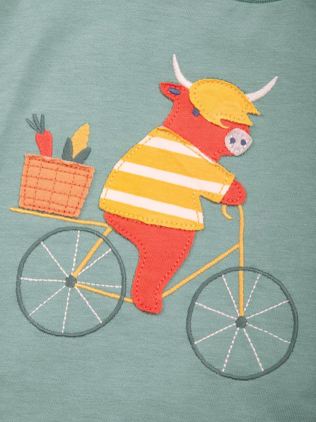 Kite Ox To Market Infant T-Shirt 53-9070 Seagrass Clothing 6-9M / Seagrass,9-12M / Seagrass,12-18M / Seagrass,18-24M/2Y / Seagrass,3YRS / Seagrass,4YRS / Seagrass,5YRS / Seagrass,6YRS / Seagrass