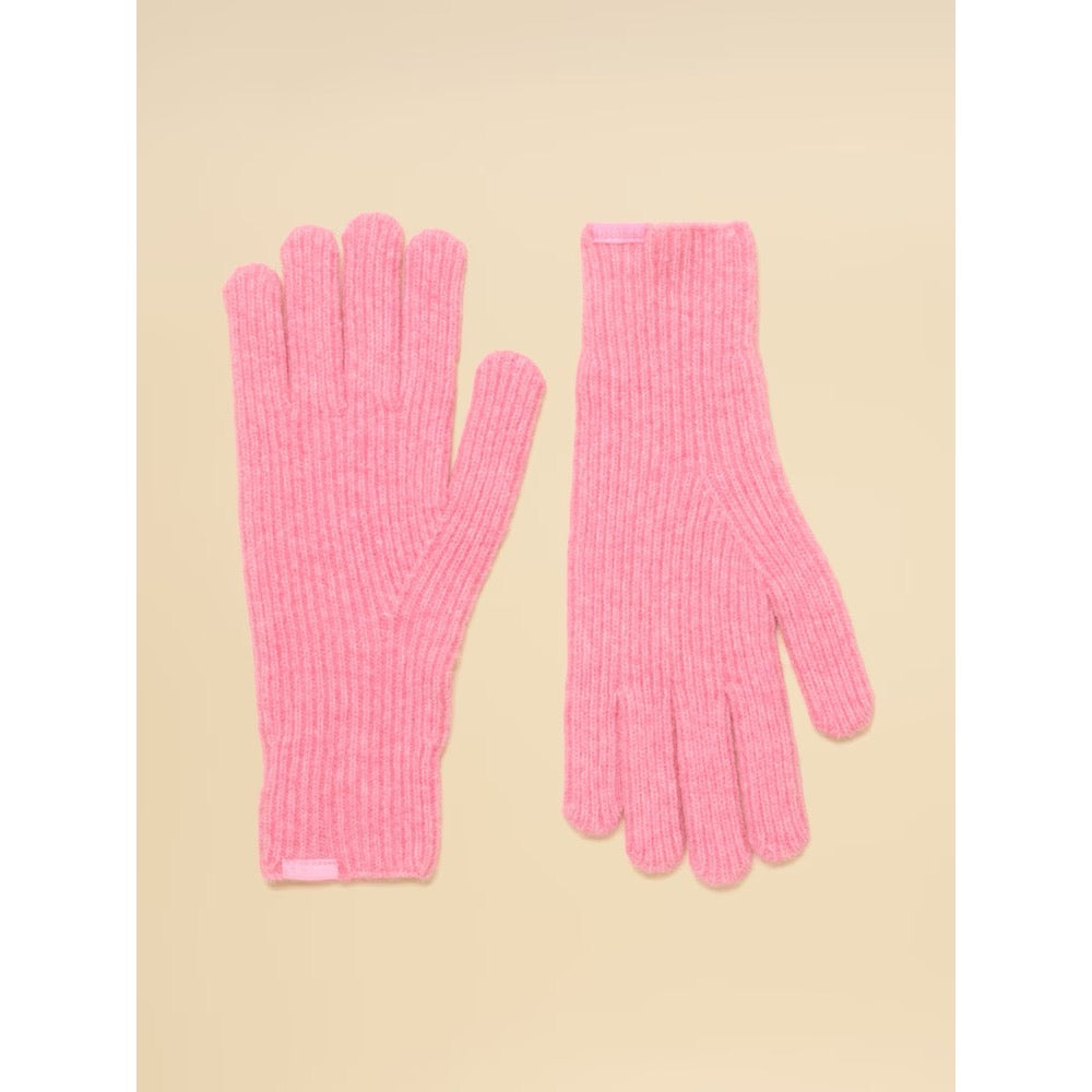 Joules Womens Fine Knit Gloves G13-926 Pink Clothing S-M / Pink,M-L / Pink