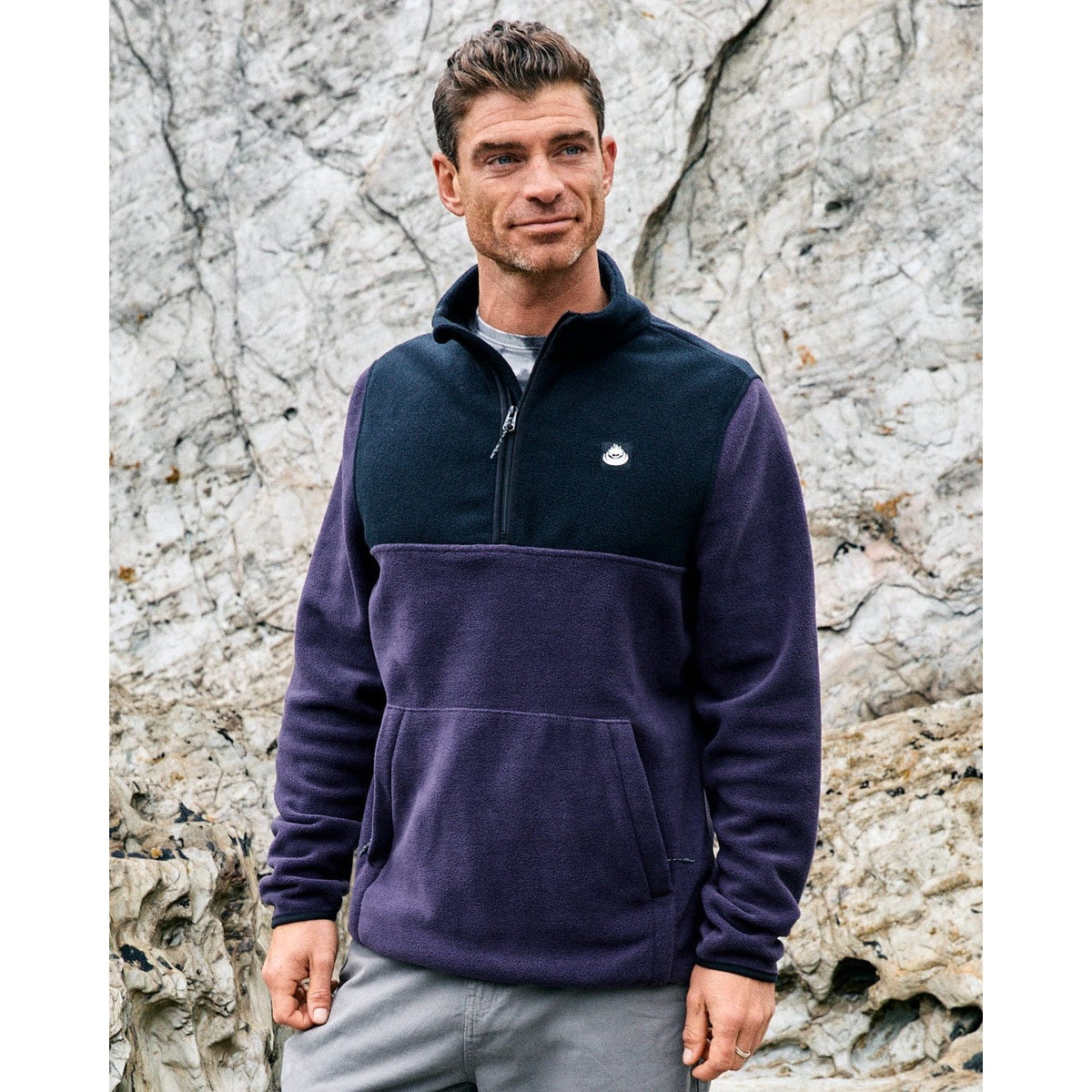 Saltrock Mens Theo 2 Fleece Lzp12402005 Dark Purple Clothing MEDIUM ADULT / Grape,LARGE ADULT / Grape,XL ADULT / Grape