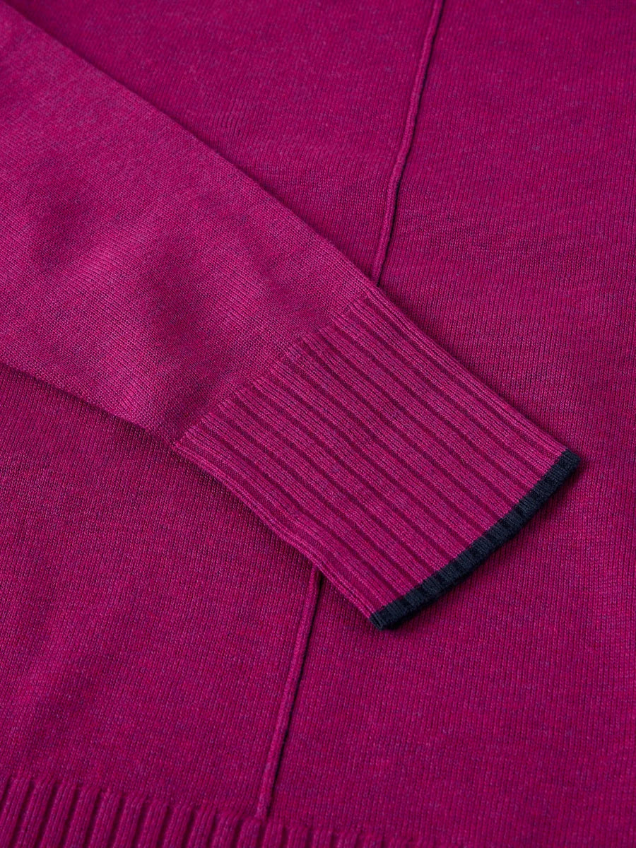 White Stuff Womens Sienna Jumper 447456 Dark Pink Clothing UK8 / Pink,UK10 / Pink,UK12 / Pink,UK14 / Pink,UK16 / Pink,UK18 / Pink