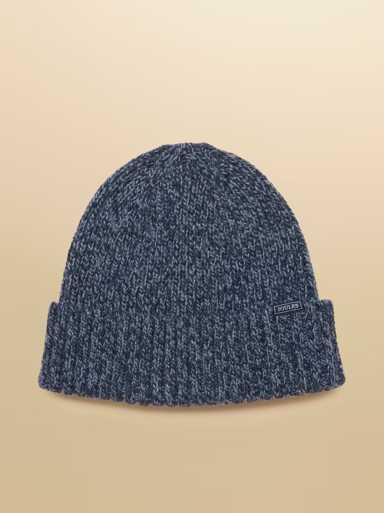 Joules Mens Hammond Beanie G13674 Blue Clothing ONE SIZE / Blue