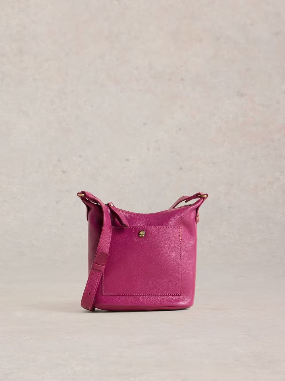 White Stuff Womens Mini Fern Crossbody Bag Dark Plum Accessories ONE SIZE / Plum