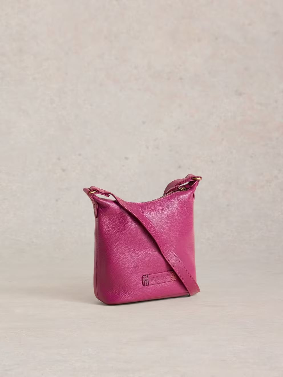 White Stuff Womens Mini Fern Crossbody Bag Dark Plum Accessories ONE SIZE / Plum