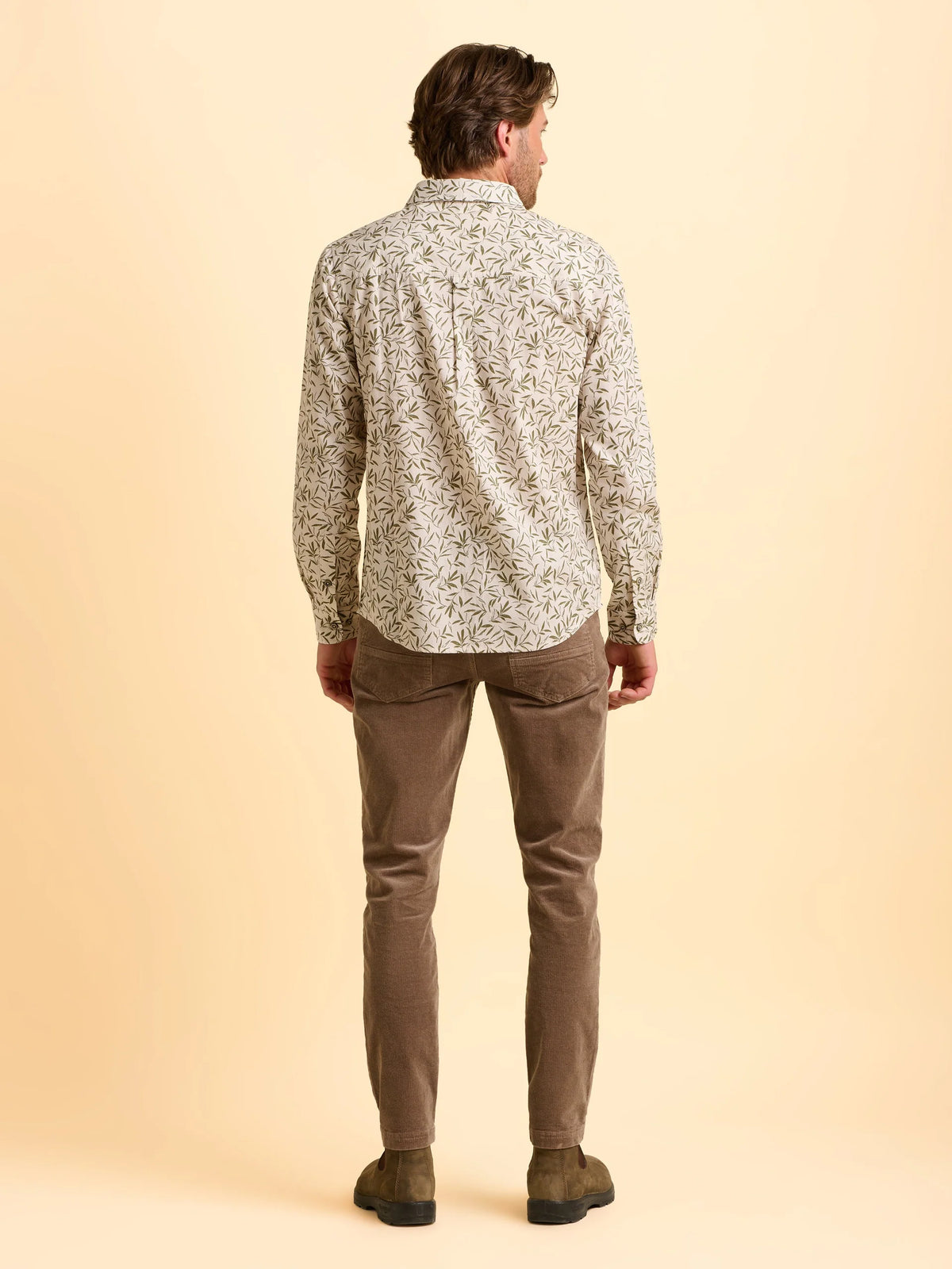 Brakeburn Mens Bexwell Shirt Bbmsht0013448 Cream Clothing M / Cream,L / Cream,XL / Cream,XXL / Cream