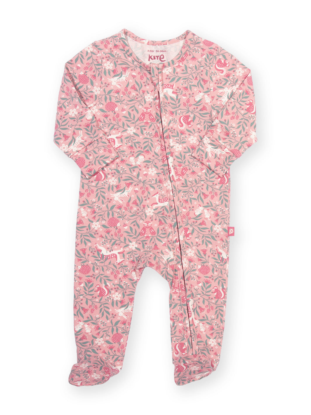 Kite Whispering Woods Baby Sleepsuit 63-8662 Clothing NEWBORN / Pink,0-1M / Pink,0-3M / Pink,3-6M / Pink,6-9M / Pink