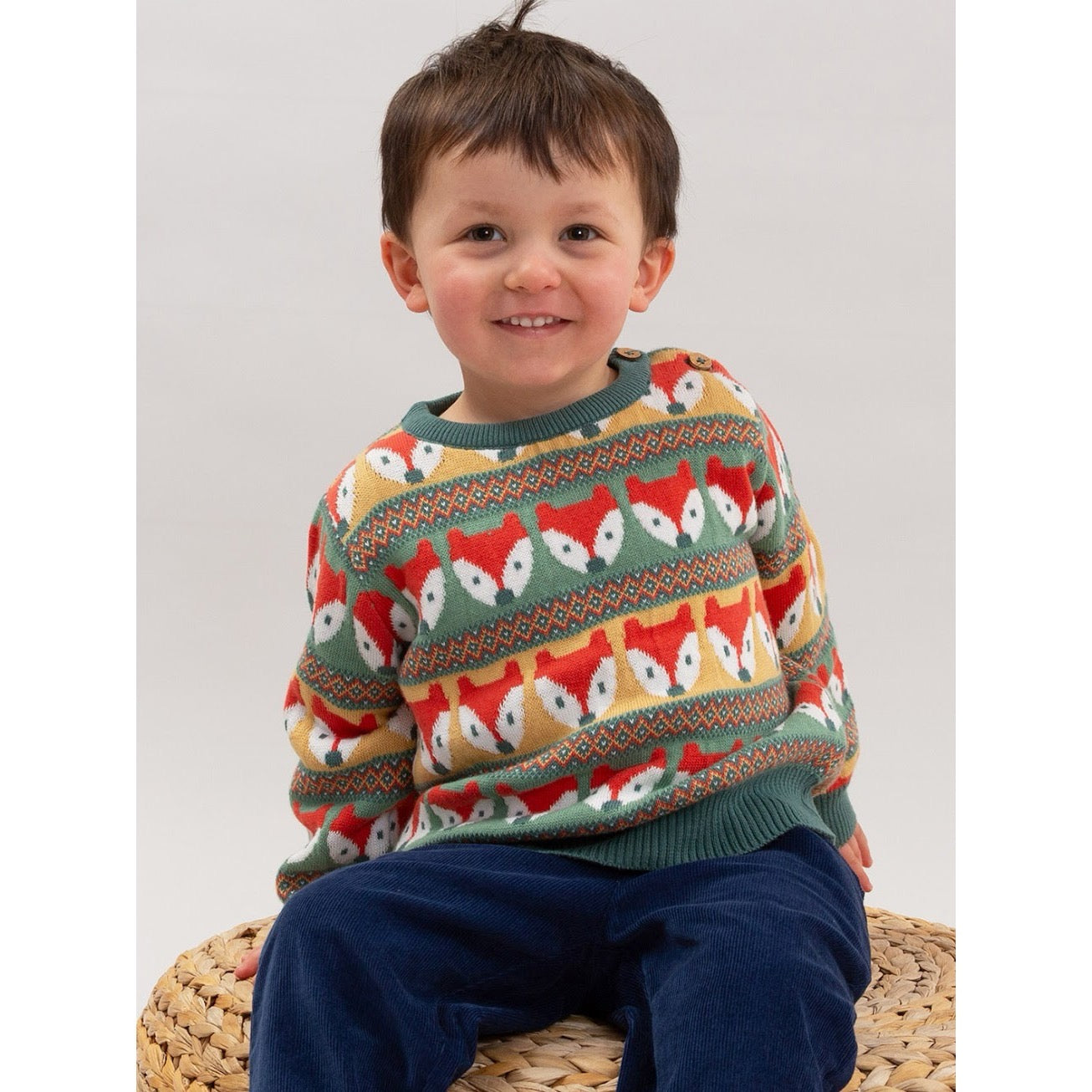 Kite Infant Clever Fox Jumper 63-9890-Ybk