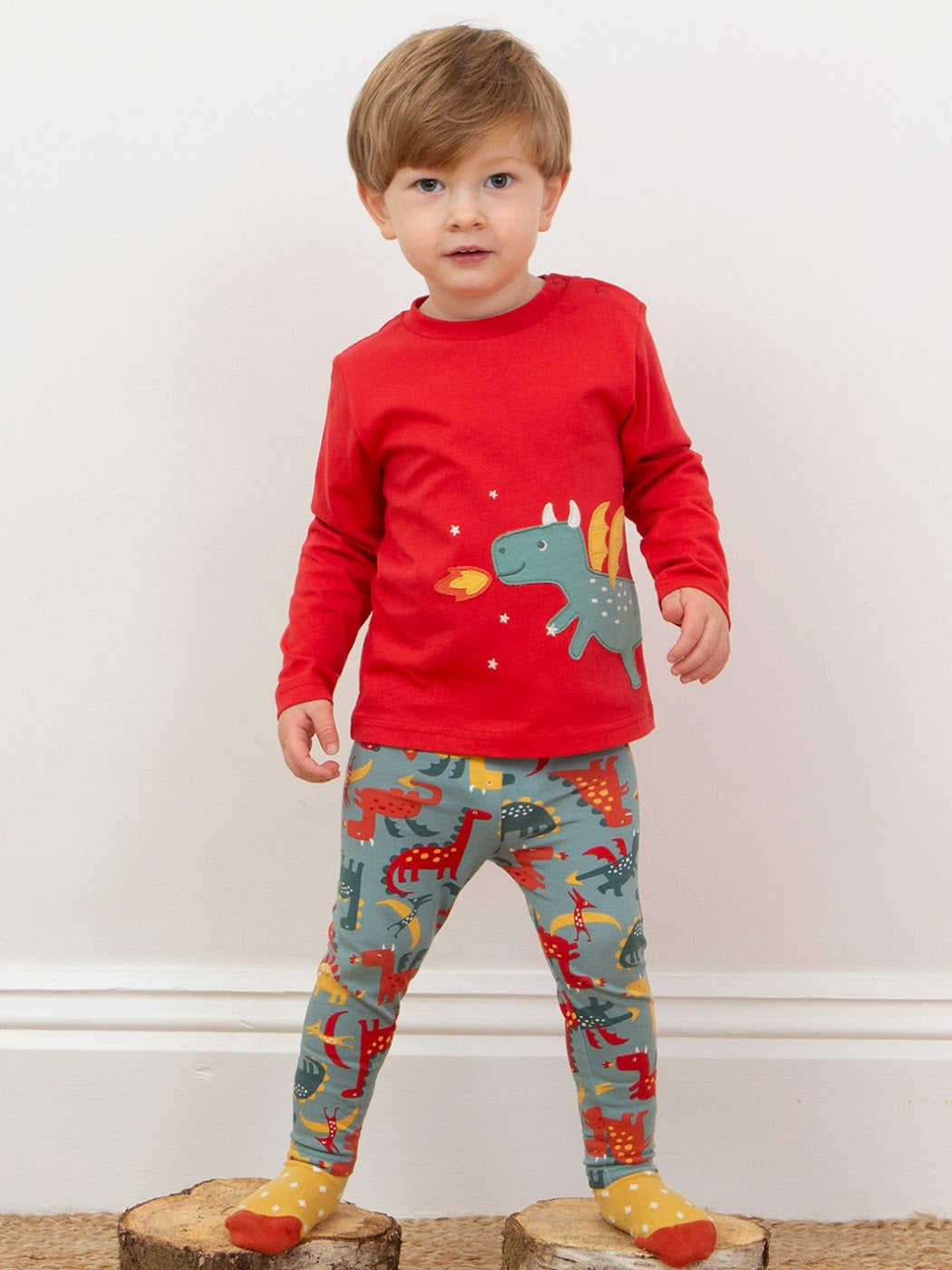 Kite Little Dragon Infant T-Shirt 53-9450 Red Clothing 3-6M / Red,6-9M / Red,9-12M / Red,12-18M / Red,18-24M/2Y / Red,3YRS / Red,4YRS / Red,5YRS / Red