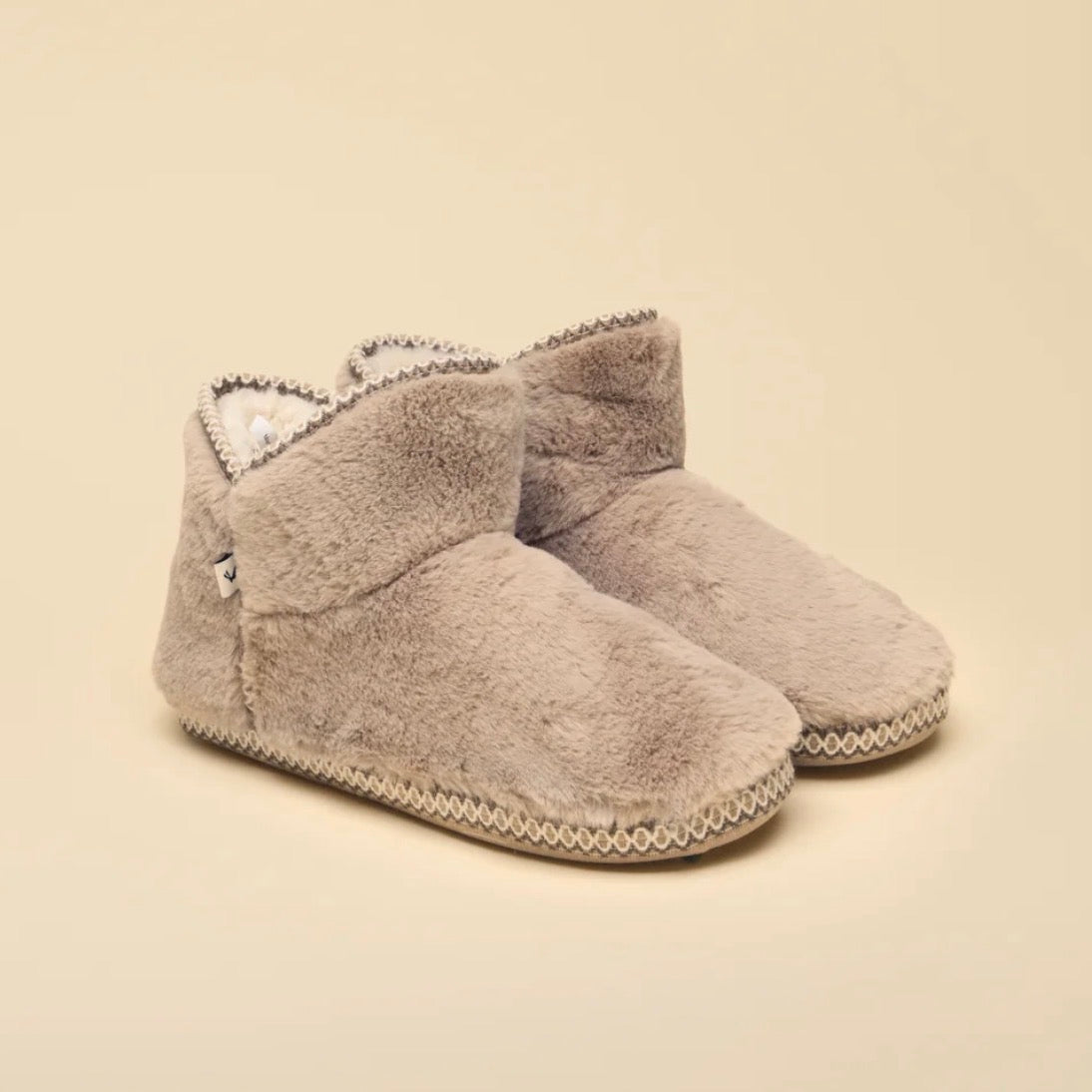 Joules Womens Cabin Slippers V27080 Mink Footwear UK7-8 / Mink,UK3-4 / Mink,UK5-6 / Mink