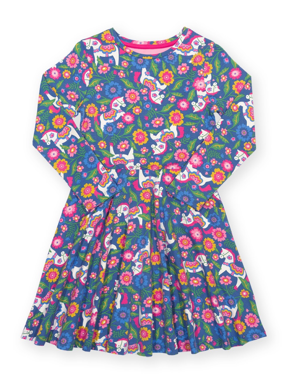 Kite Girls Darling Dala Skater Dress 64-9246-Ogd Clothing 3YRS / Multi,4YRS / Multi,5YRS / Multi,6YRS / Multi,7YRS / Multi,8YRS / Multi,9YRS / Multi