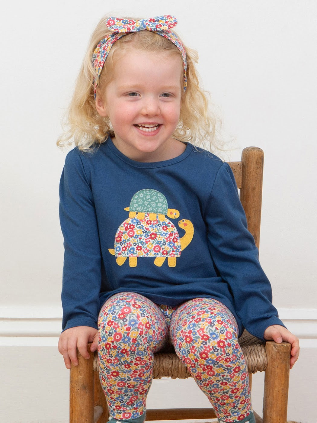 Kite Tortoise Tower Infant Tunic Top 53-9910 Clothing 3-6M / Navy,6-9M / Navy,9-12M / Navy,12-18M / Navy,18-24M/2Y / Navy,3YRS / Navy,4YRS / Navy,5YRS / Navy