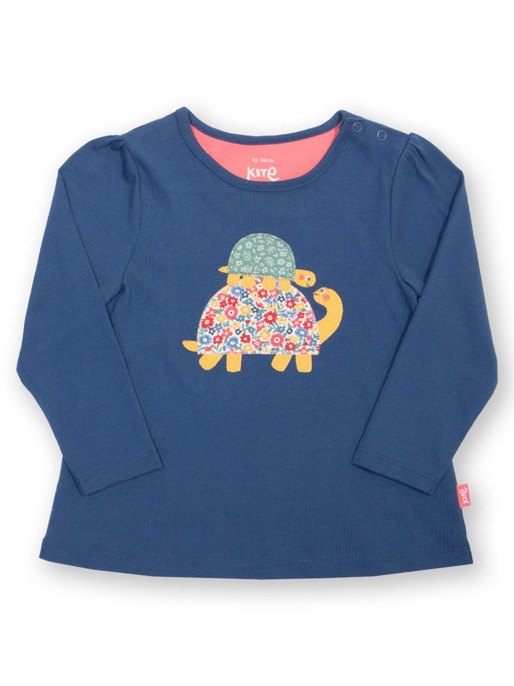 Kite Tortoise Tower Infant Tunic Top 53-9910 Clothing 3-6M / Navy,6-9M / Navy,9-12M / Navy,12-18M / Navy,18-24M/2Y / Navy,3YRS / Navy,4YRS / Navy,5YRS / Navy
