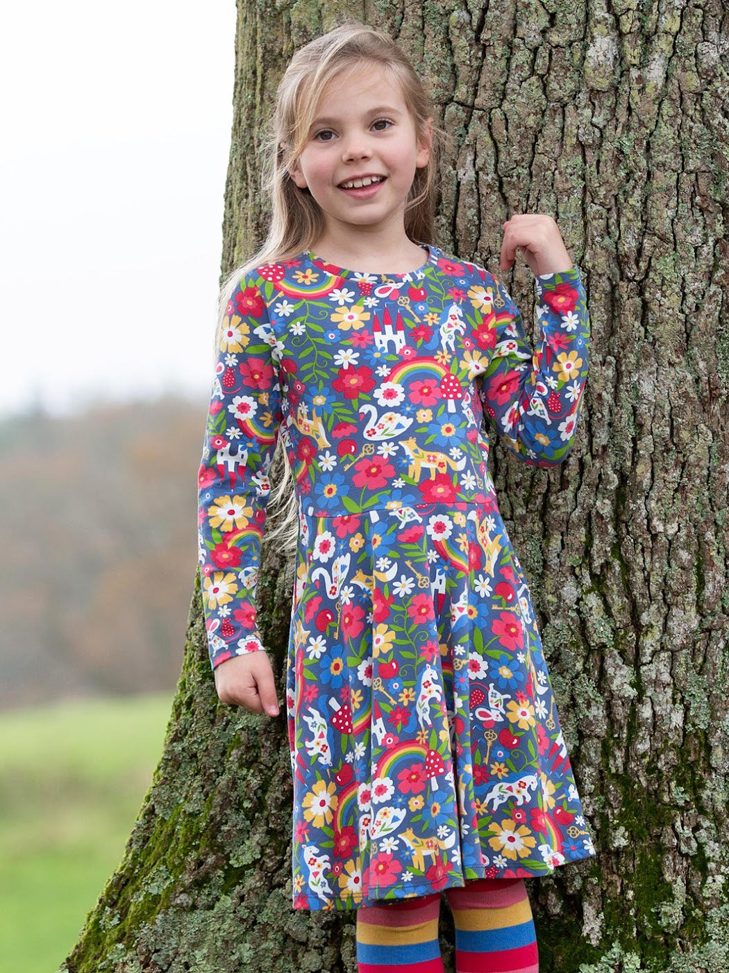Kite Fairytale Skater Dress 53-9965 Clothing 3YRS / Multi,4YRS / Multi,5YRS / Multi,6YRS / Multi,7YRS / Multi,8YRS / Multi,9YRS / Multi