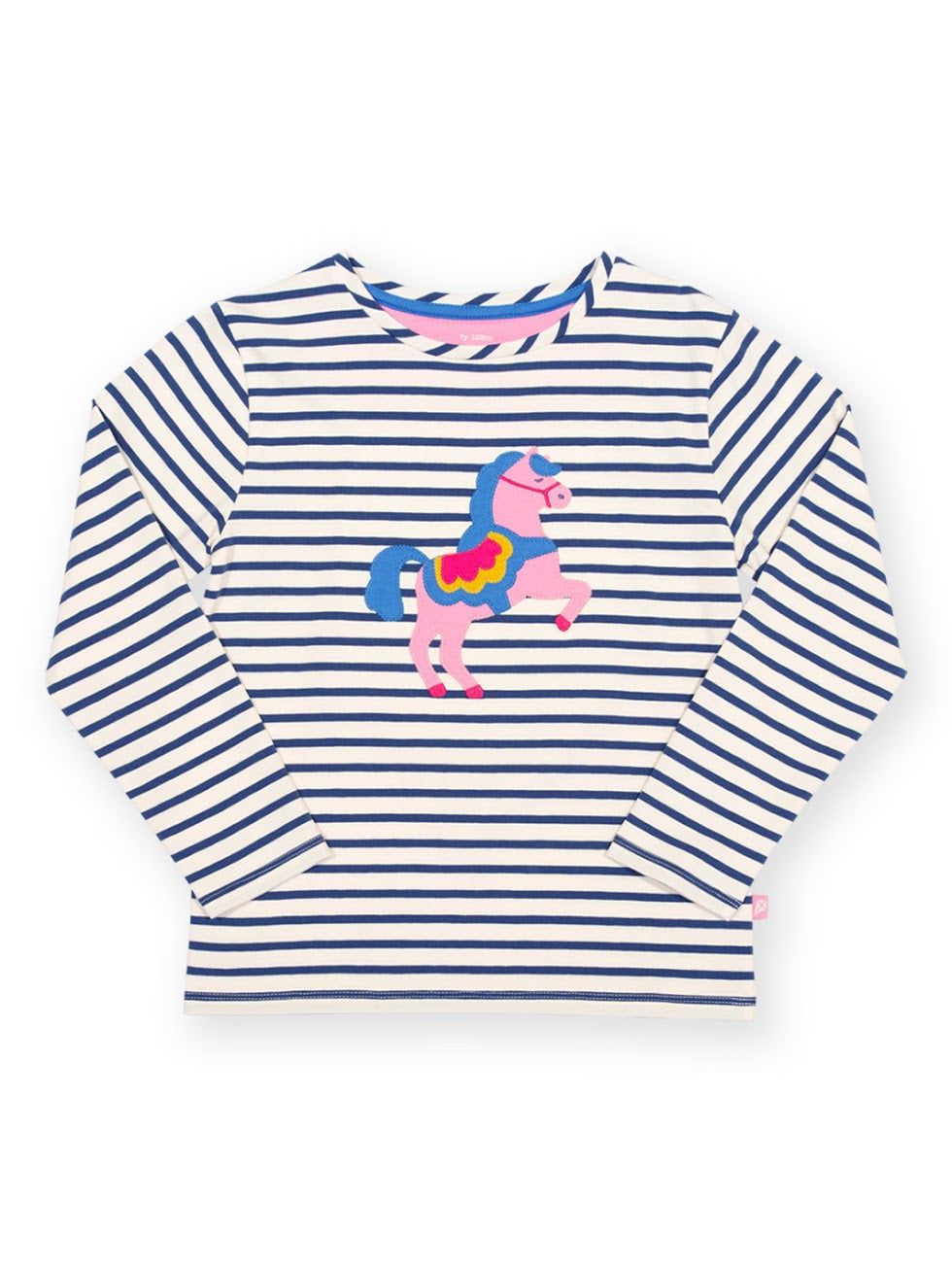 Kite Girls Darling Dala Stripe T-Shirt 64-T727-Agt Clothing 3YRS / Blue,4YRS / Blue,5YRS / Blue,6YRS / Blue