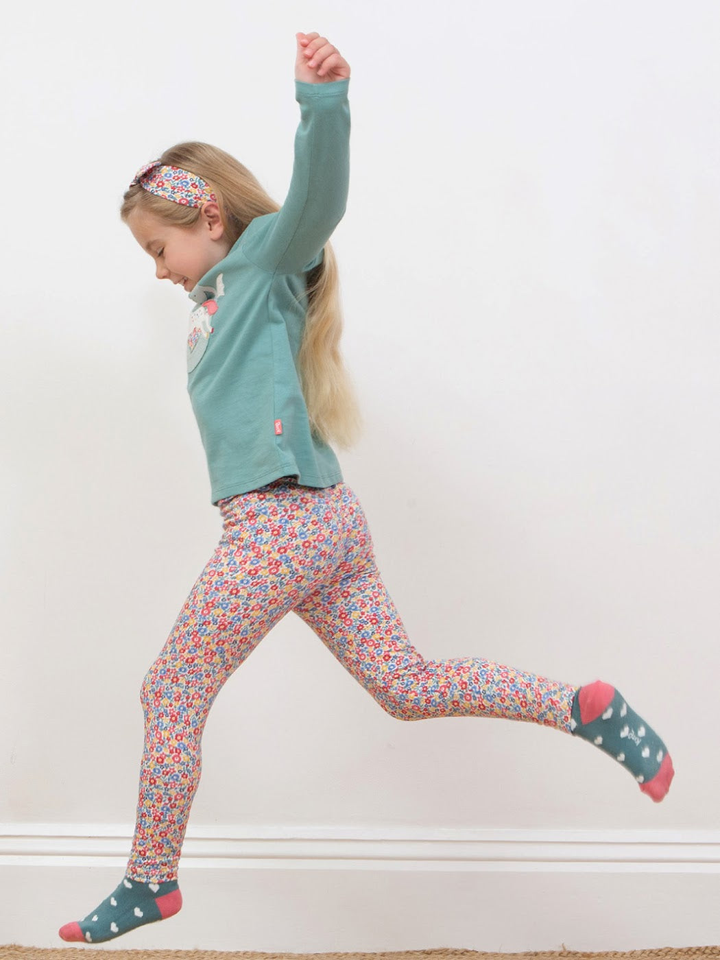 Kite Disty Tales Girls Leggings 53-F256 Clothing 3YRS / Multi,4YRS / Multi,5YRS / Multi,6YRS / Multi,7YRS / Multi,8YRS / Multi