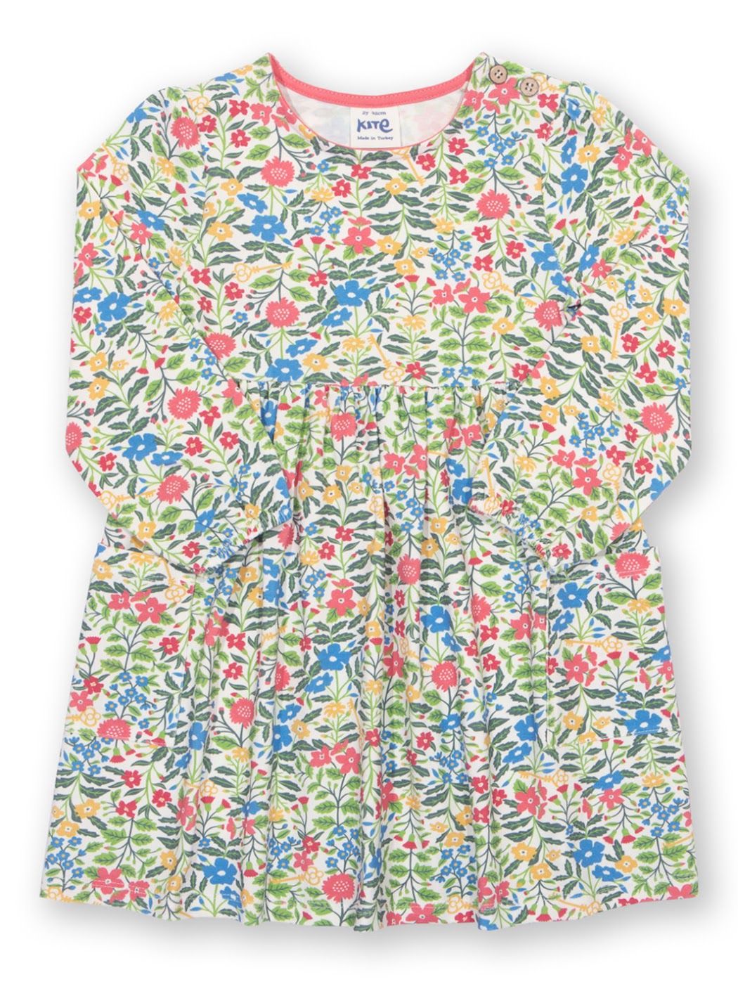 Kite Secret Garden Infant Dress 53-F332 Clothing 3-6M / Multi,6-9M / Multi,9-12M / Multi,12-18M / Multi,18-24M/2Y / Multi,3YRS / Multi,4YRS / Multi,5YRS / Multi,6YRS / Multi