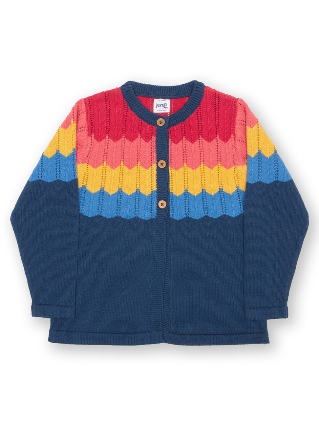 Kite Zigzag Cardigan 53-F354 Clothing 3YRS / Multi,4YRS / Multi,5YRS / Multi,6YRS / Multi,8YRS / Multi
