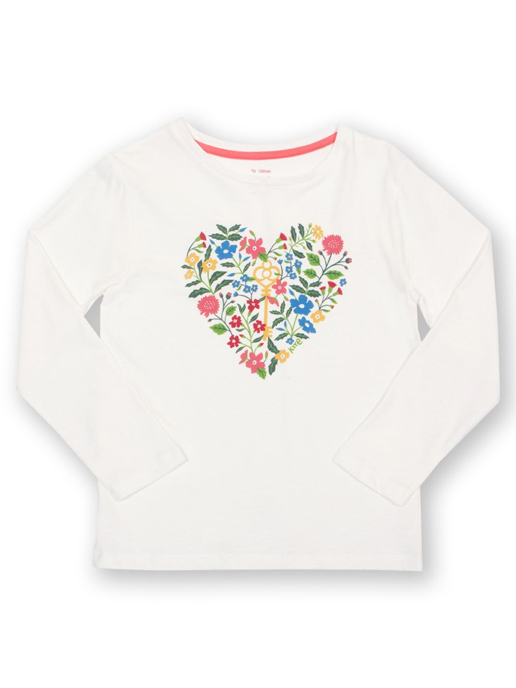 Kite Secret Garden Girls T-Shirt 53-F417 Clothing 3YRS / Cream,4YRS / Cream,5YRS / Cream,6YRS / Cream,7YRS / Cream,8YRS / Cream,9YRS / Cream