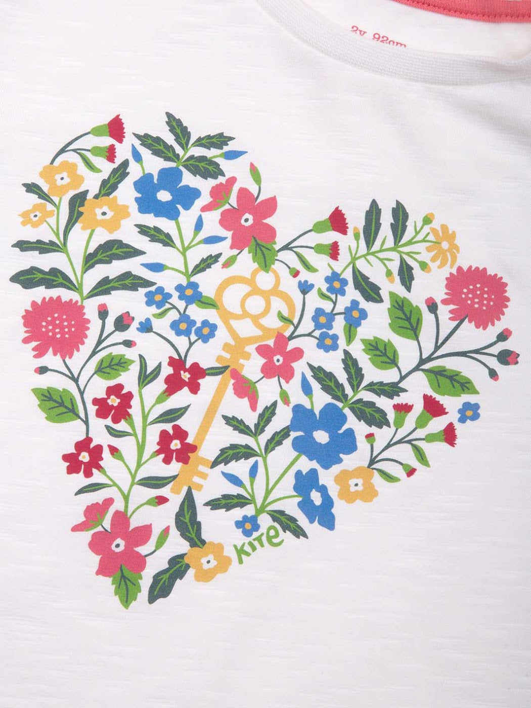 Kite Secret Garden Infant T-Shirt 53-F417 Clothing 3-6M / Cream,6-9M / Cream,9-12M / Cream,12-18M / Cream,18-24M/2Y / Cream