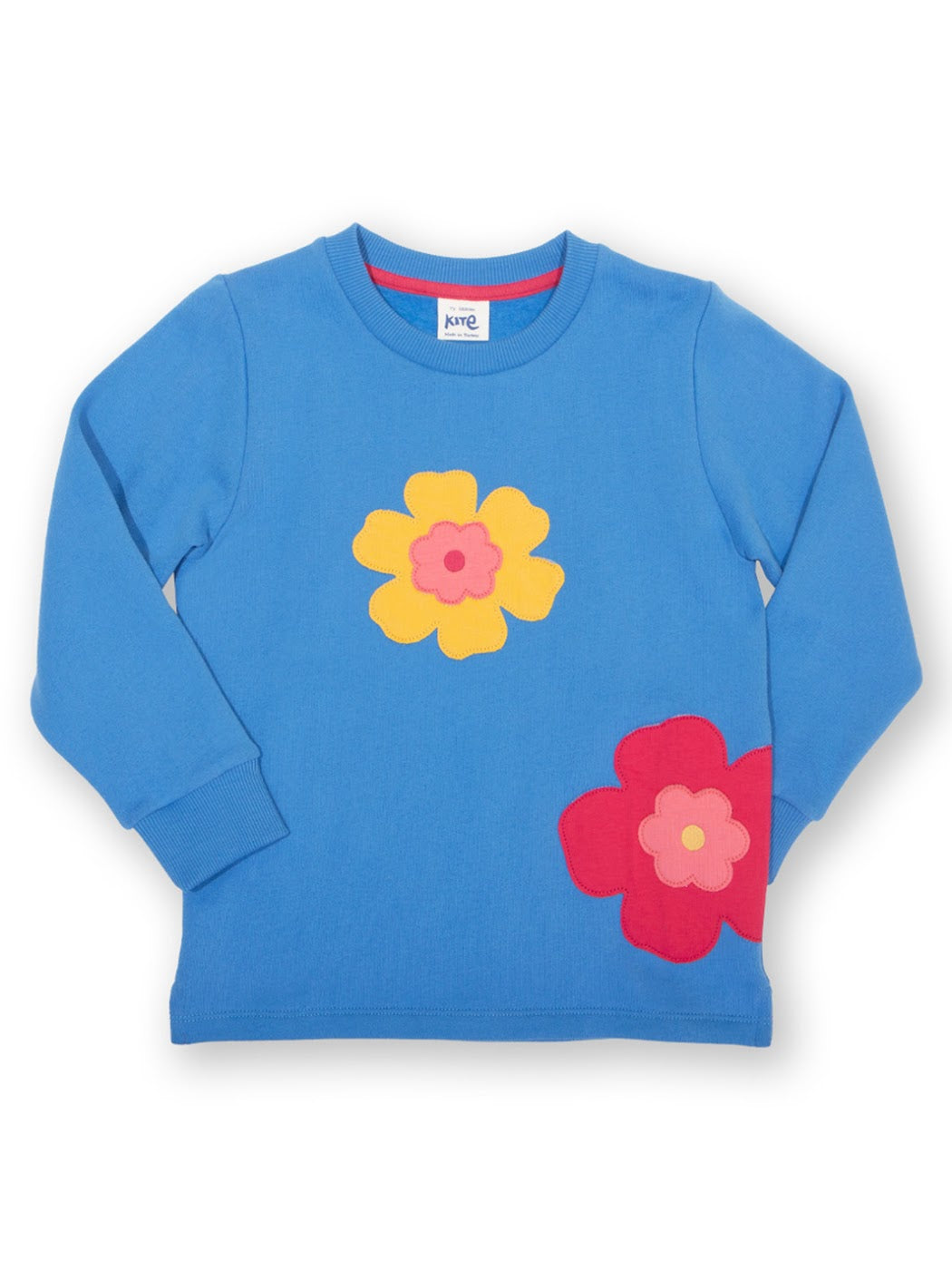 Kite Flower Power Sweatshirt 53-F693 Clothing 4YRS / Blue,5YRS / Blue,6YRS / Blue,8YRS / Blue