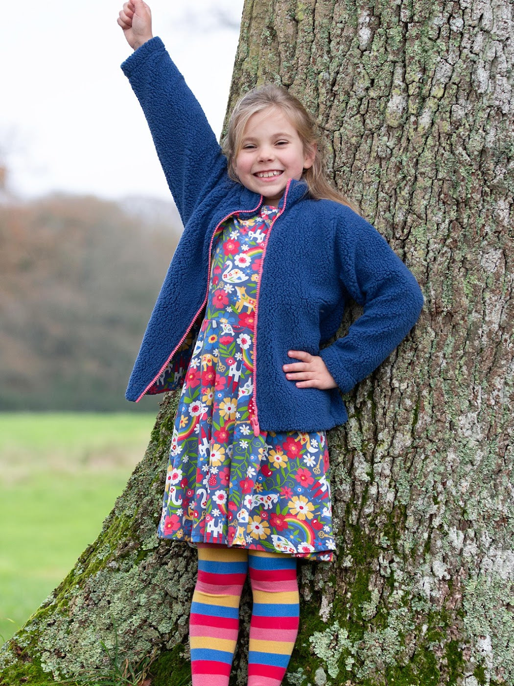 Kite Brownsea Fleece Fairytale 53-F983 Clothing 12-18M / Navy,18-24M/2Y / Navy,3YRS / Navy,4YRS / Navy,5YRS / Navy,6YRS / Navy,8YRS / Navy,9YRS / Navy